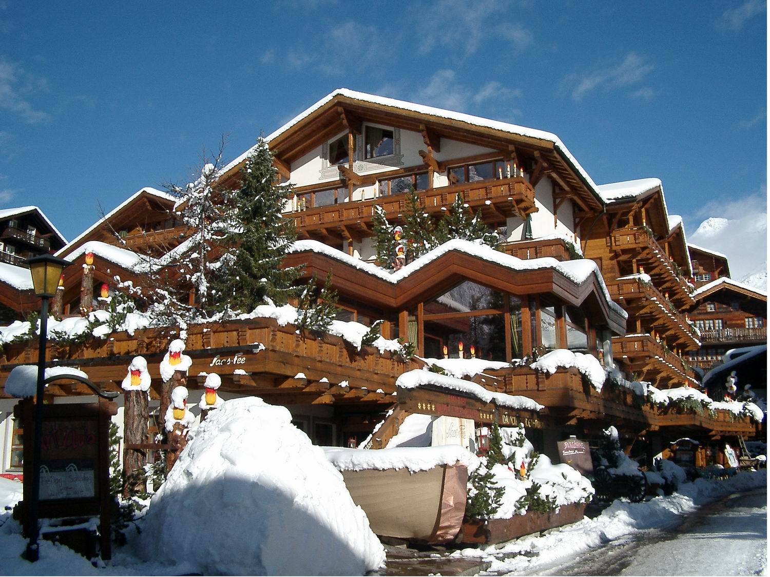 Ferienart Hotel Resort & SPA в Саас-Фе © Saas-Fee Tourismus